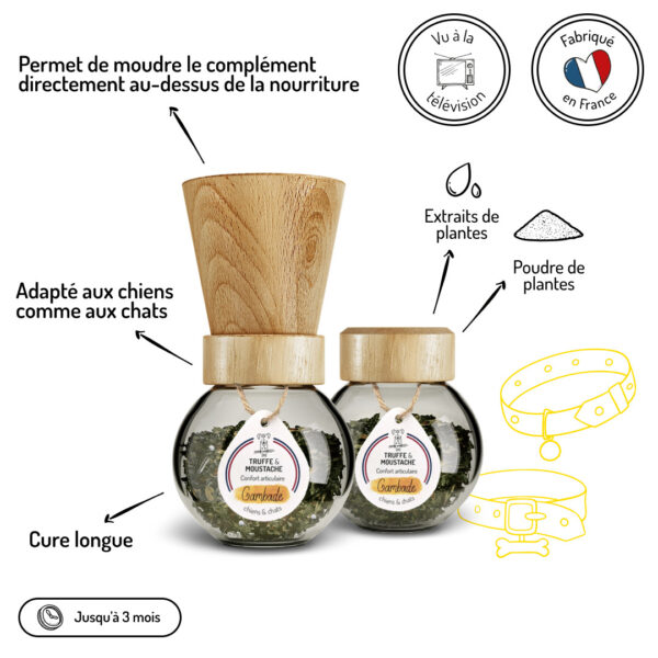 Cure longue moulin compléments alimentaires Gambade pour chien et chat points forts