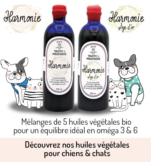 Découvrez Harmonie Huile Vegetale Chiens Chats