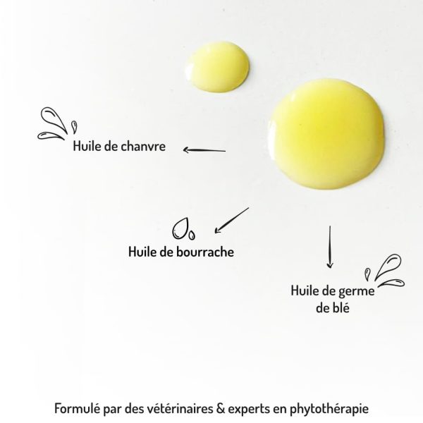 huile végéale harmonie pour chien et chat points forts