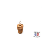 Bouchon verseur liège naturel et plexiglas pour les huiles truffe & moustache, fabriqué en France