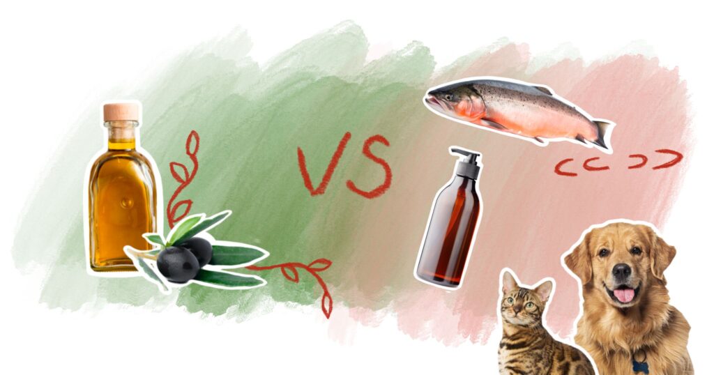 Différence entre huiles végétales et huiles de poisson