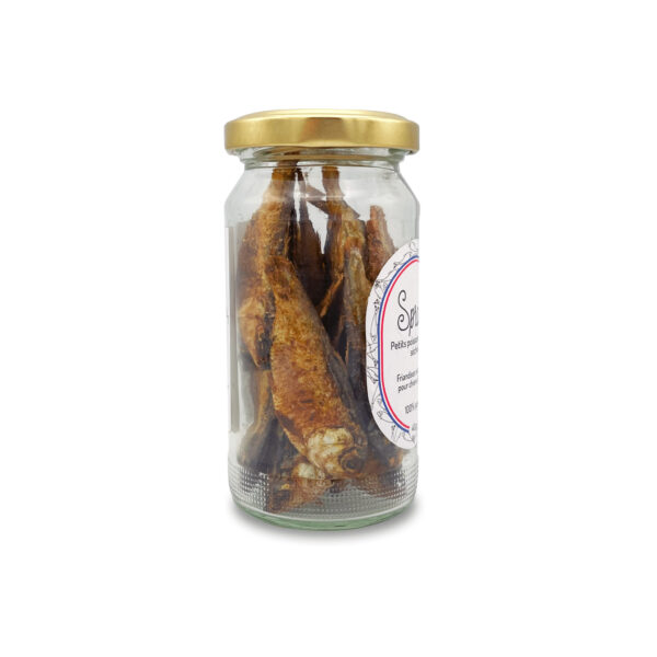 friandises sprats poissons séchés chien chat récompense éducation