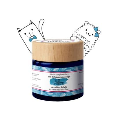 allure soin de la peau et du pelage complément alimentaire naturel chiens et chats phytothérapie plantes