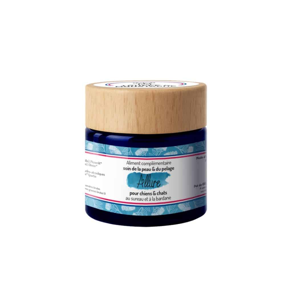 allure soin de la peau et du pelage complément alimentaire naturel chiens et chats phytothérapie plantes