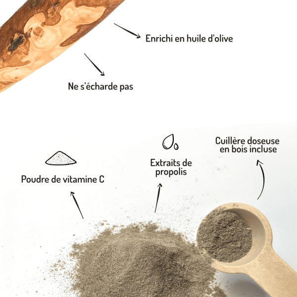Bois d'olivier, jouet à mâcher pour chien + sourire, complément alimentaire antitartre et bonne haleine