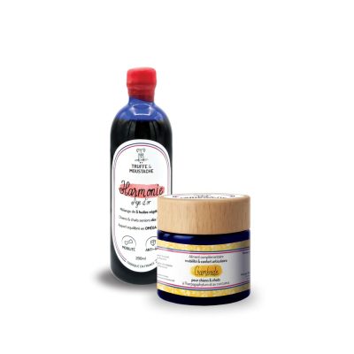 Duo complément alimentaire chiens chats seniors confort articulaire douleurs articulaires arthrose oméga 3 et 6