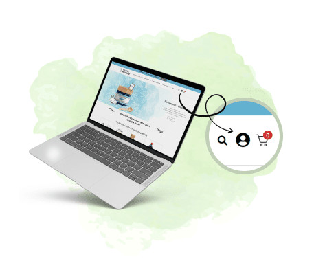 mon compte landing page fidélité