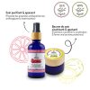 Duo de soins. Spray désinfectant purifiant et baume cicatrisant et apaisant bienfaits