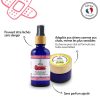 Duo de soins. Spray désinfectant purifiant et baume cicatrisant et apaisant points forts