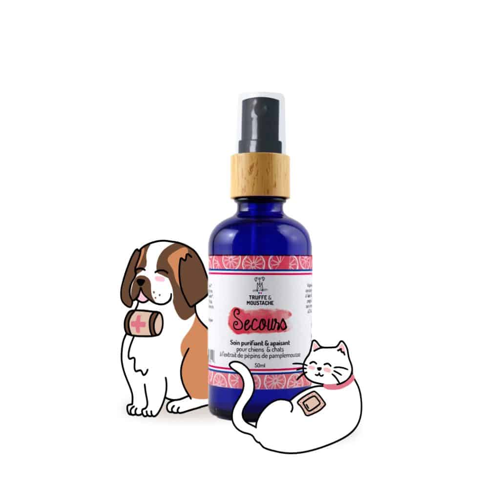 Soin nettoyant naturel chien chat