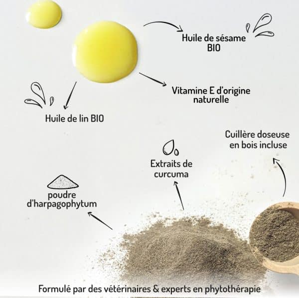 huile végétale harmonie âge d'or pour chien et chat senior