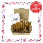 coffret de friandises pour chiens et chats idée cadeau poulet