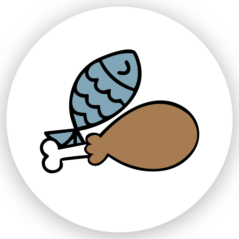 Point fort poisson viande