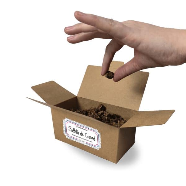 Ballotin de friandises pour chiens et chats canard