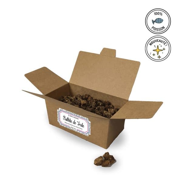Ballotin de friandises pour chiens et chats truite