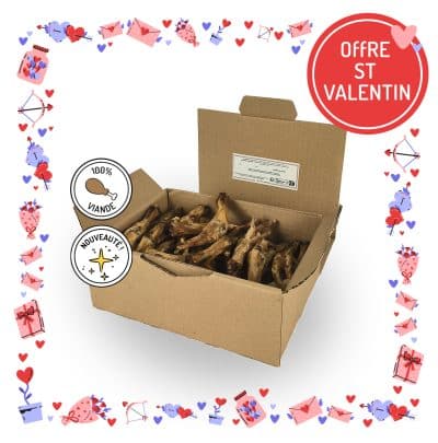 Coffret de friandises pour chiens Pattes Poulet