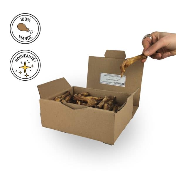 Coffret de friandises pour chiens Pattes Poulet