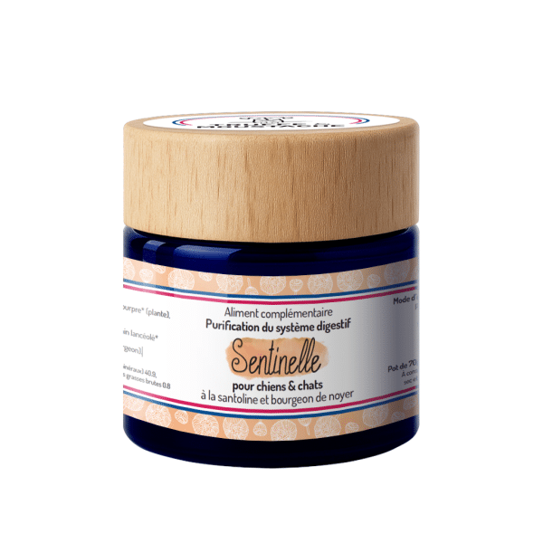 sentinelle cure naturelle purification système digestif antiparasitaire interne vermifuge chien et chat