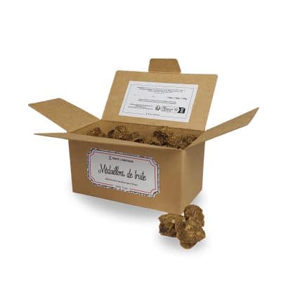 ballotins de friandises naturelles pour chiens et chats - médaillon de truite - 100% poisson