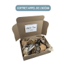 Coffret Appel de l'océan friandises variées pour chiens et chats poisson moules crevette calamar
