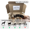 Coffret Appel du Désert friandises variées pour chiens chameau autruche kangourou